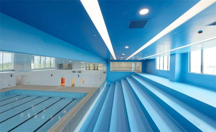 兰考学校游泳馆建造